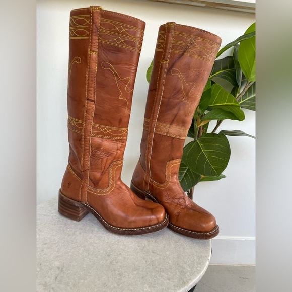 FRYE Campus Horse stitching Boots Size 9.5 Women’s - Picture 14 of 14